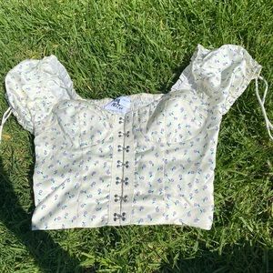 Princess Polly Allyson Floral shirt